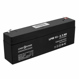Акумулятор AGM LogicPower LPM 12V - 2.3 Ah