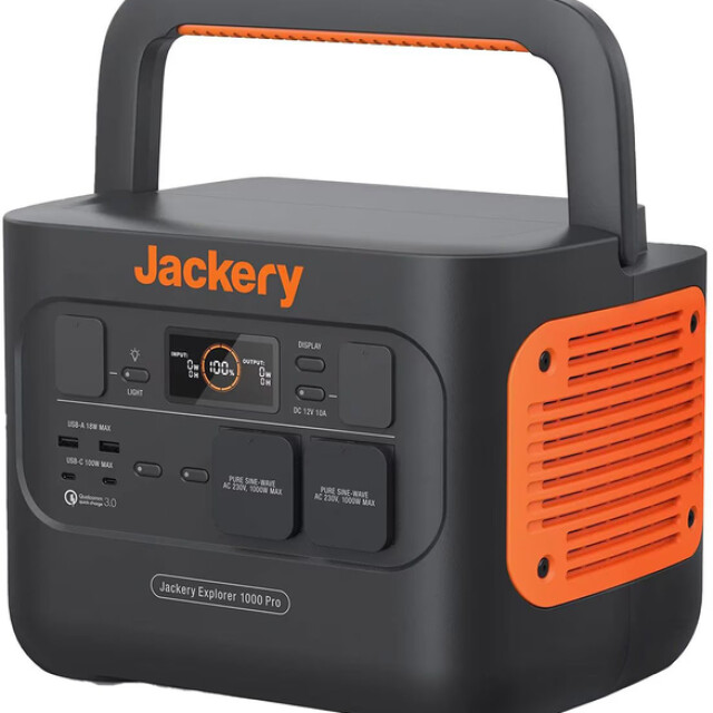 фотографія jackery explorer 1000 pro - портативна елестростанція 1002 вт·год 1000 вт фотографія jackery explorer 1000 pro - портативна елестростанція 1002 вт·год 1000 вт