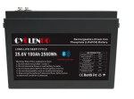 фотографія cyclen 25.6v 100ah lifepo4 - акумулятор 2560 втгод з bluetooth-підігрівом №1 фотографія cyclen 25.6v 100ah lifepo4 - акумулятор 2560 втгод з bluetooth-підігрівом №1