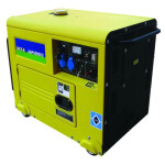 фотографія aksa aap 4200 de - дизельний генератор 4.5квт у кожусі №1 фотографія aksa aap 4200 de - дизельний генератор 4.5квт у кожусі №1