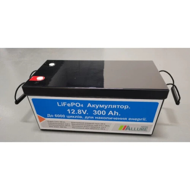 фотография allure prime lifepo4 300 ah 12v (12,8v) - литиевый аккумулятор для ибп фотография allure prime lifepo4 300 ah 12v (12,8v) - литиевый аккумулятор для ибп