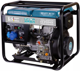 Konner&Sohnen KS 8102HDE (EURO II) - Дизельний генератор 6 кВт