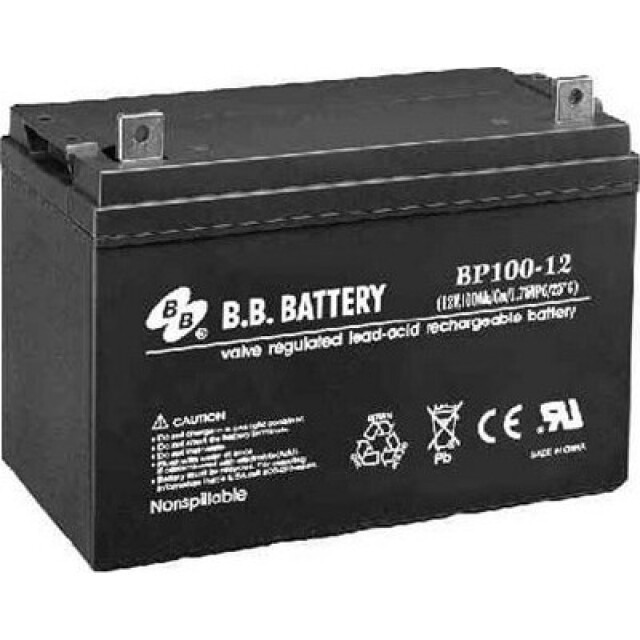 фотография bb battery bp 100-12 - аккумулятор 100ач 12в