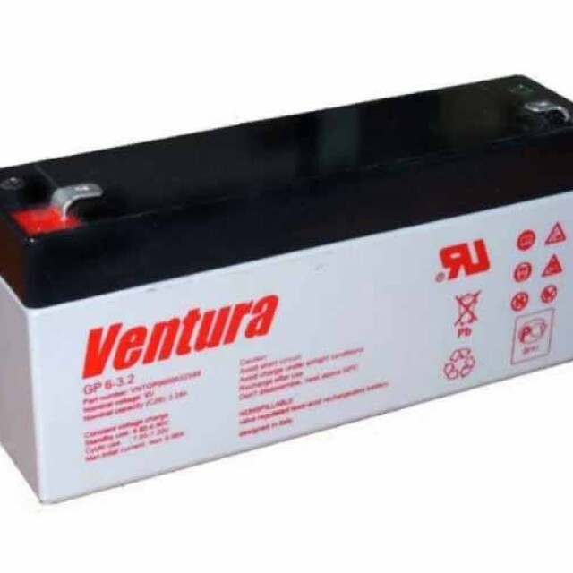 фотографія ventura gp 12-2,3 - акумулятор 2,3ah 12v фотографія ventura gp 12-2,3 - акумулятор 2,3ah 12v
