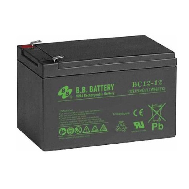 фотография bb battery bс 12-12 - аккумулятор 12ач 12в