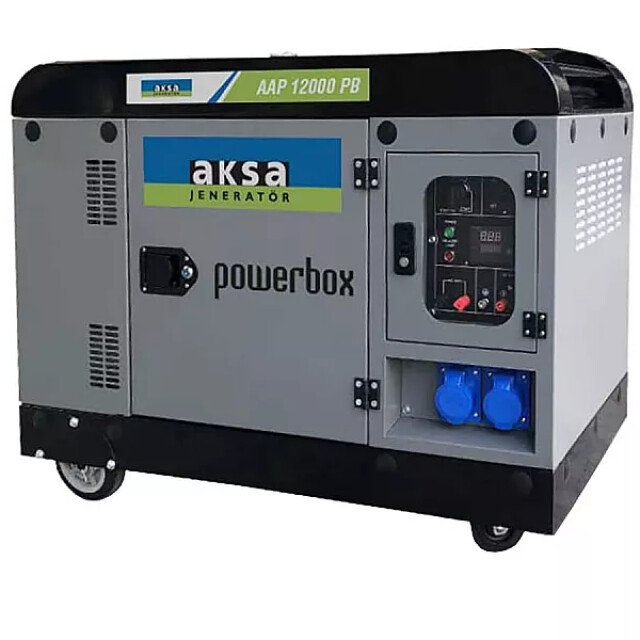 фотография aksa aap 120000 pb - дизельный генератор 10 квт фотография aksa aap 120000 pb - дизельный генератор 10 квт