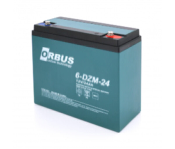 фотография Аккумулятор ORBUS 6-DZM-24 AGM 12V 24 Ah фотография Аккумулятор ORBUS 6-DZM-24 AGM 12V 24 Ah