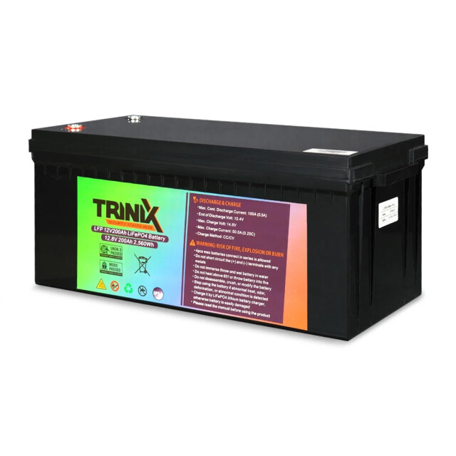 фотографія trinix lfp 12v200ah - lifepo4 акумуляторна батарея 12в 200агод фотографія trinix lfp 12v200ah - lifepo4 акумуляторна батарея 12в 200агод
