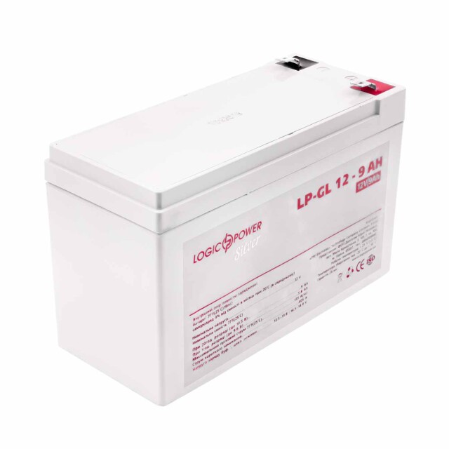фотографія акумулятор гелевий logicpower lp-gl 12v - 9 ah silver фотографія акумулятор гелевий logicpower lp-gl 12v - 9 ah silver