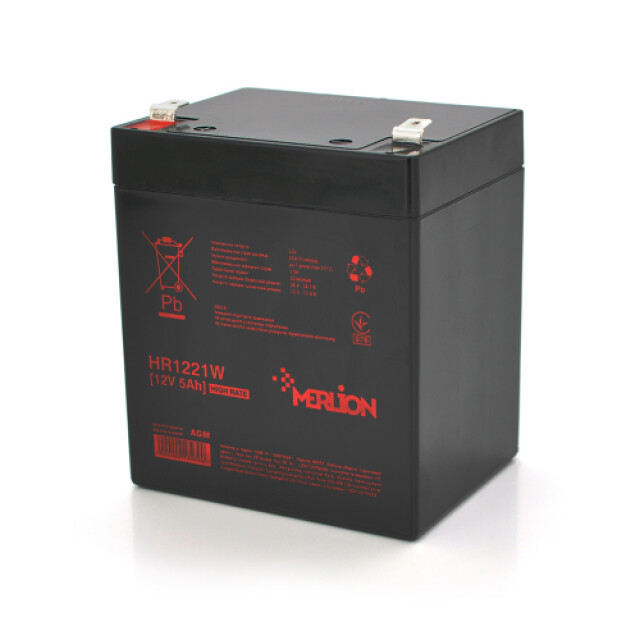 фотографія merlion hr1221w - акумулятор 5аг 12в