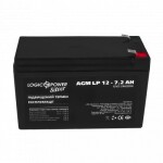 фотографія акумулятор agm logicpower lp 12v - 7.2 ah silver №1 фотографія акумулятор agm logicpower lp 12v - 7.2 ah silver №1