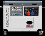 фотографія konner&sohnen ks 9300de-1/3 atsr super s (euro v) - дизельний генератор 7.5 квт №1 фотографія konner&sohnen ks 9300de-1/3 atsr super s (euro v) - дизельний генератор 7.5 квт №1
