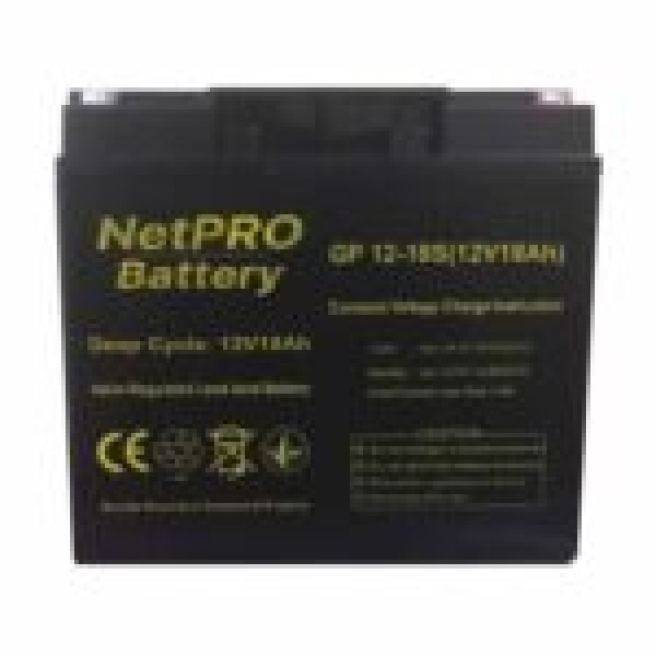 фотография NetPRO GP 12-18S - аккумулятор 12В 18 Ач