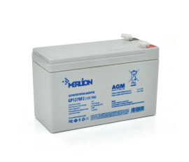 Акумулятор 12В 7Аг Merlion AGM GP1270F2 12V 7Ah