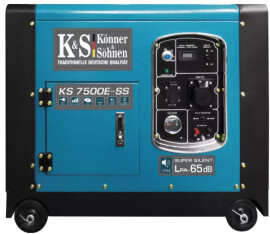 Konner&Sohnen KS 7500E-SS - Бензиновый генератор 7 кВт