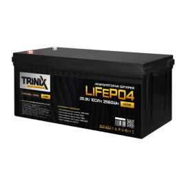 Trinix TLFP-24100 Ultra - LiFePO4 акумуляторна батарея 25.6В 100Агод
