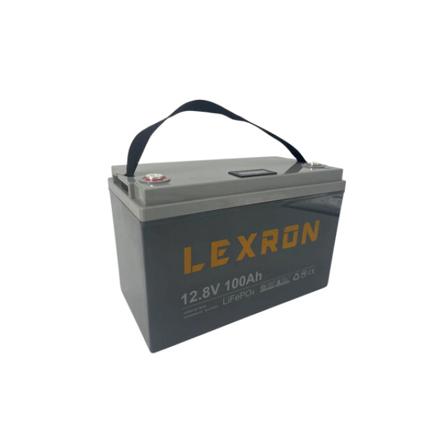 фотографія lexron lifepo4 12,8v 100ah 1280wh - акумулятор 100 аг 12.8 в фотографія lexron lifepo4 12,8v 100ah 1280wh - акумулятор 100 аг 12.8 в