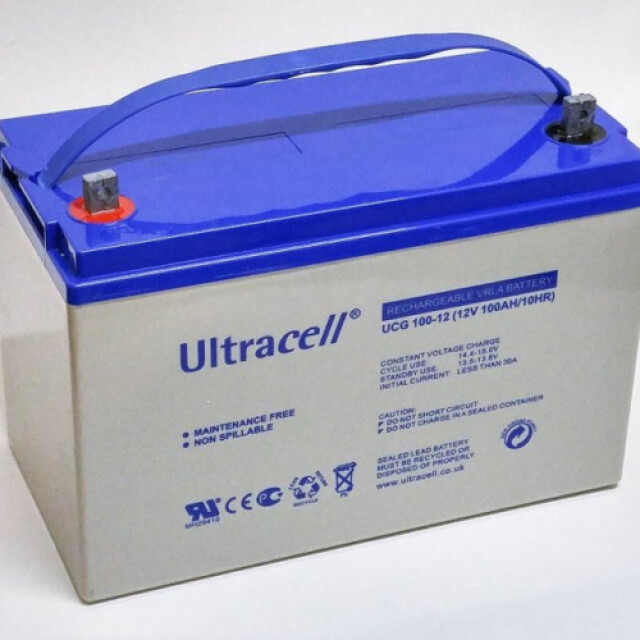 фотографія акумулятор ultracell ucg100-12 gel 12v 100 ah фотографія акумулятор ultracell ucg100-12 gel 12v 100 ah