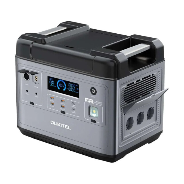 фотография oukitel p2001e - портативная зарядная станция 2000 вт·ч / 2000 вт