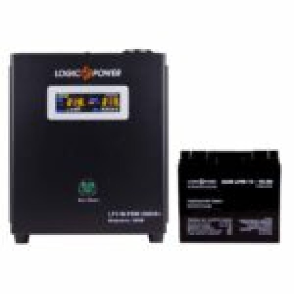 фотографія LogicPower ИБП A500 + AGM батарея 235W - комплект резервного питания для котла