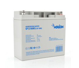 Акумулятор 12В 18Аг Merlion AGM GP12180M5 12V 18Ah