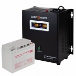фотография logicpower ибп w500 + гелевая батарея 520w - комплект резервного питания для котла №4 фотография logicpower ибп w500 + гелевая батарея 520w - комплект резервного питания для котла №4
