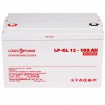 фотографія акумулятор гелевий logicpower lp-gl 12v - 100 ah silver №1 фотографія акумулятор гелевий logicpower lp-gl 12v - 100 ah silver №1