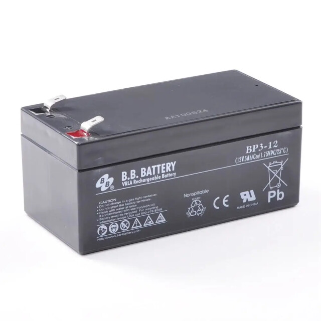 фотографія bb battery bp 3-12/t1 - акумулятор 3аг 12в