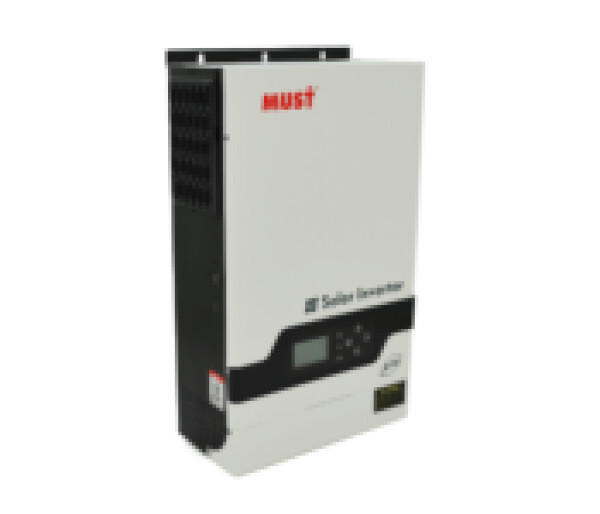 фотографія Гібридний інвертор MUST PV18-5248PRO, 5200W, 48V, струм заряду 1-60A, 160-275V, MPPT (80А, 450 Vdc) фотографія Гібридний інвертор MUST PV18-5248PRO, 5200W, 48V, струм заряду 1-60A, 160-275V, MPPT (80А, 450 Vdc)