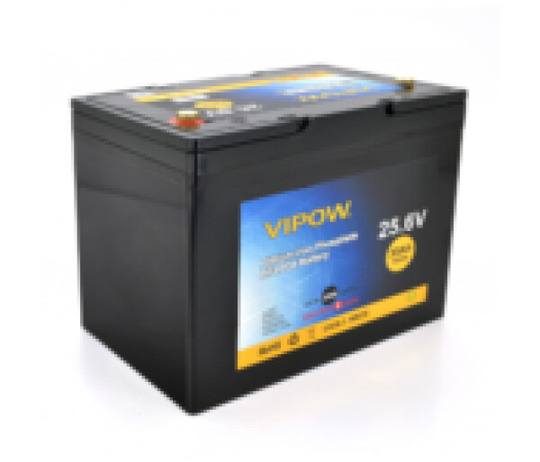 фотография Аккумулятор Vipow LiFePO4 25,6V 30Ah со встроенной ВМS платой 25A фотография Аккумулятор Vipow LiFePO4 25,6V 30Ah со встроенной ВМS платой 25A