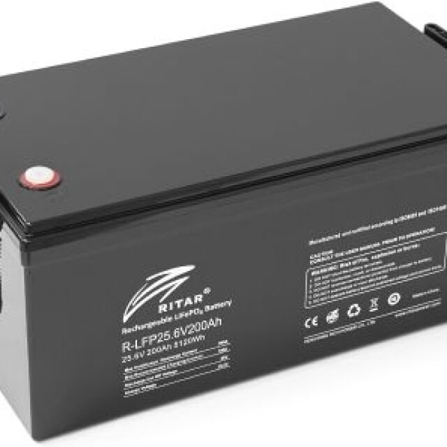 фотография ritar 24v 200ah bms100a@8s - lifepo4 аккумулятор 200 ач 25.6 в фотография ritar 24v 200ah bms100a@8s - lifepo4 аккумулятор 200 ач 25.6 в