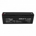 фотографія акумулятор agm logicpower lp 12v - 2.3 ah silver №1