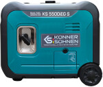 фотография konner&sohnen ks 5500ieg s - инверторный газо-бензиновый генератор 5 квт №3