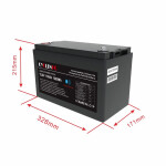 фотографія cyclen 12.8v 100ah lifepo4 - акумулятор 1280 втгод з bluetooth-підігрівом №6 фотографія cyclen 12.8v 100ah lifepo4 - акумулятор 1280 втгод з bluetooth-підігрівом №6