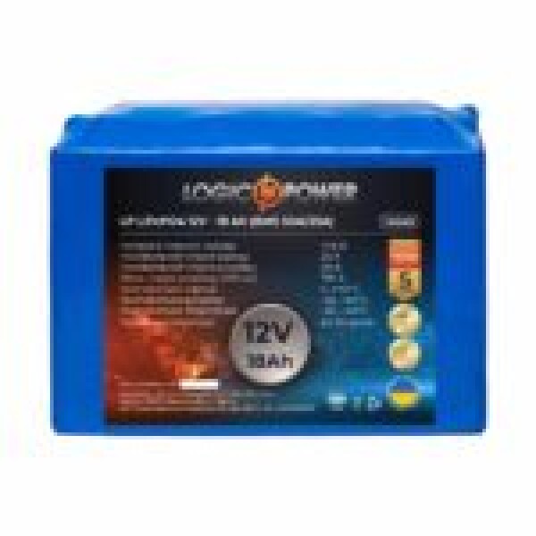 фотографія Акумулятор LiFePO4 LogicPower 12V - 18 Ah (BMS 50A/25A)
