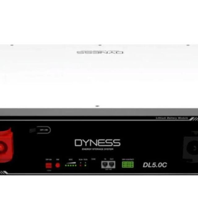 фотографія dyness dl5.0c - lifepo4 акумулятор 48в 100агод 5.12квтгод