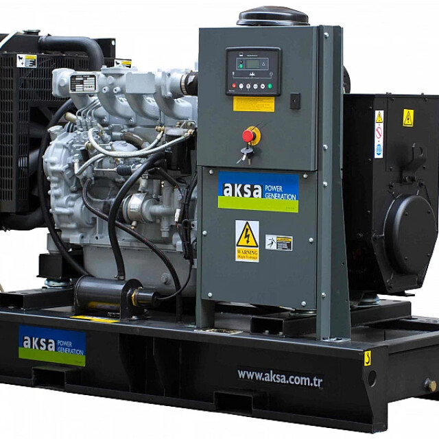 фотография aksa apd-70a - дизельный генератор 50 квт открытого типа