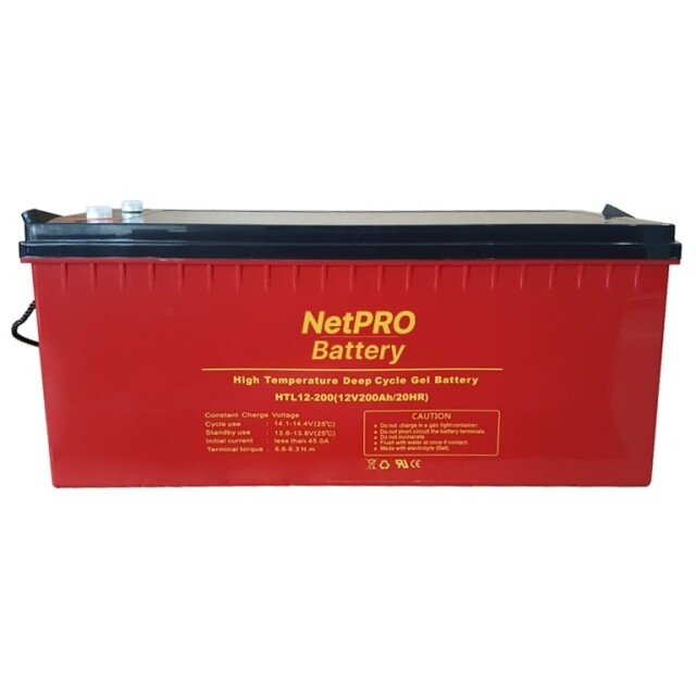 фотографія акумулятор netpro htl 12-200 фотографія акумулятор netpro htl 12-200