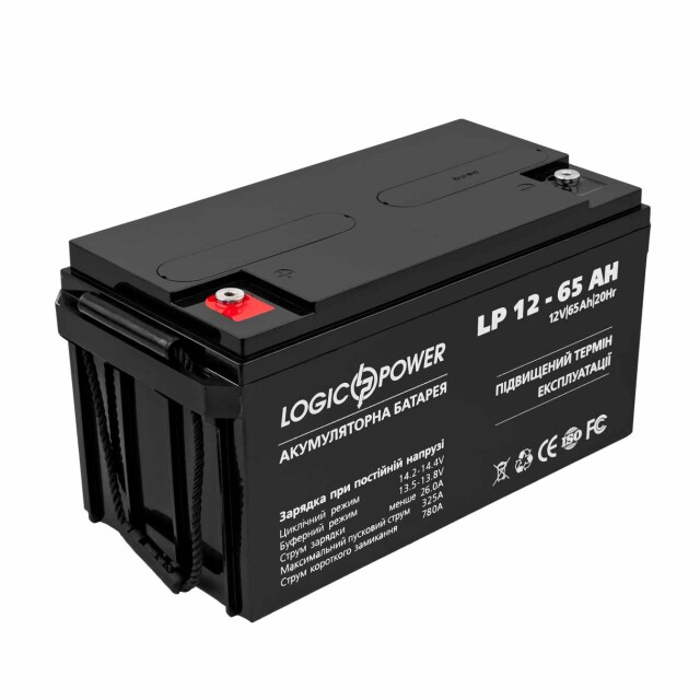 фотография аккумулятор agm logicpower lp 12v - 65 ah silver фотография аккумулятор agm logicpower lp 12v - 65 ah silver