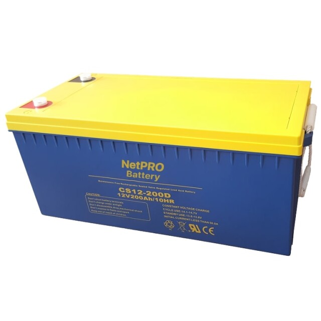 фотография аккумулятор netpro cs12-200d