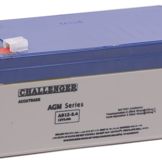 фотографія challenger as12-3.2 - акумулятор 3.2аг 12в фотографія challenger as12-3.2 - акумулятор 3.2аг 12в