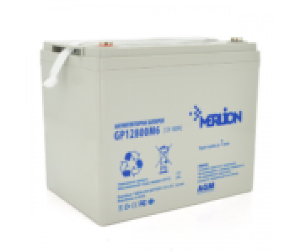 фотографія Акумулятор 12В 80Аг Merlion AGM GP12800M8 12V 80Ah фотографія Акумулятор 12В 80Аг Merlion AGM GP12800M8 12V 80Ah